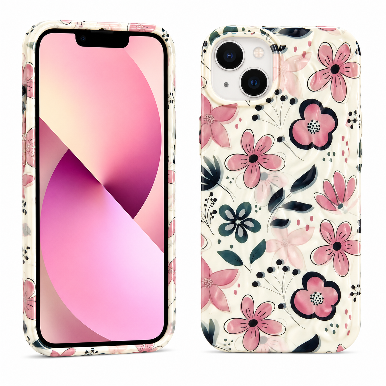 Pink Blossom iPhone 14 Case
