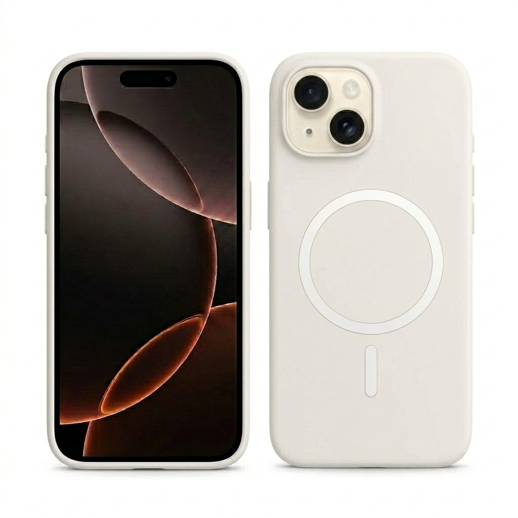 White iPhone 15 Case