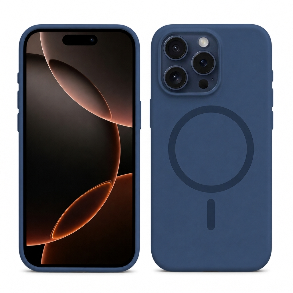 Dark Blue iPhone 16 Pro Case