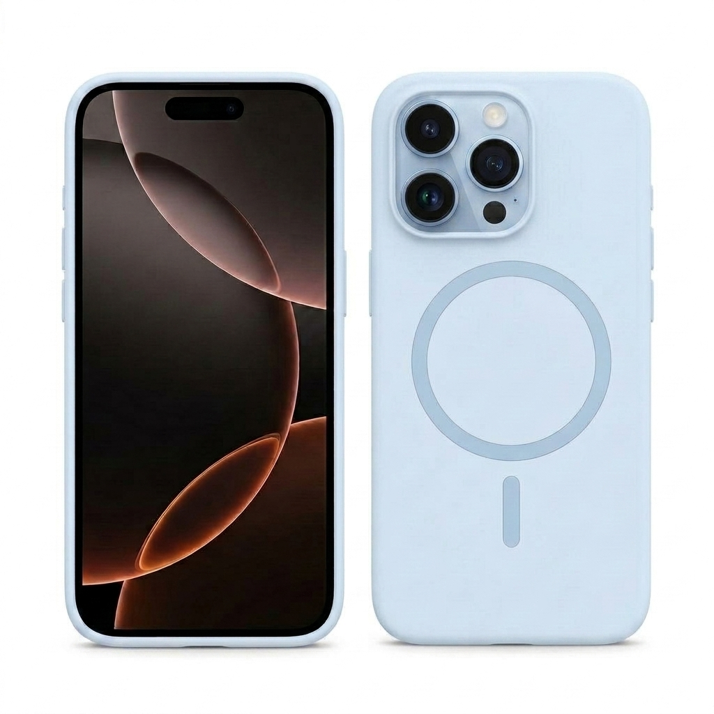 Ice Blue iPhone 16 Pro Case