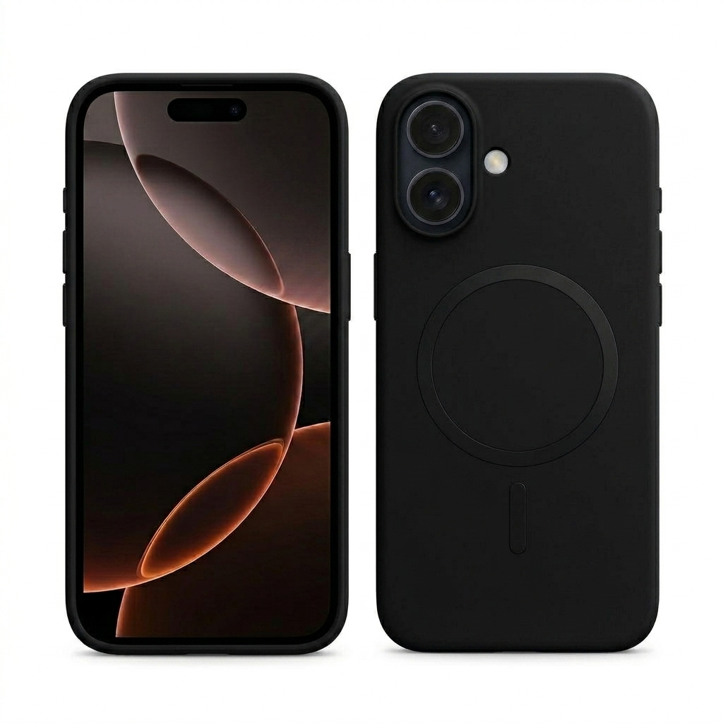 Black iPhone 16 Case