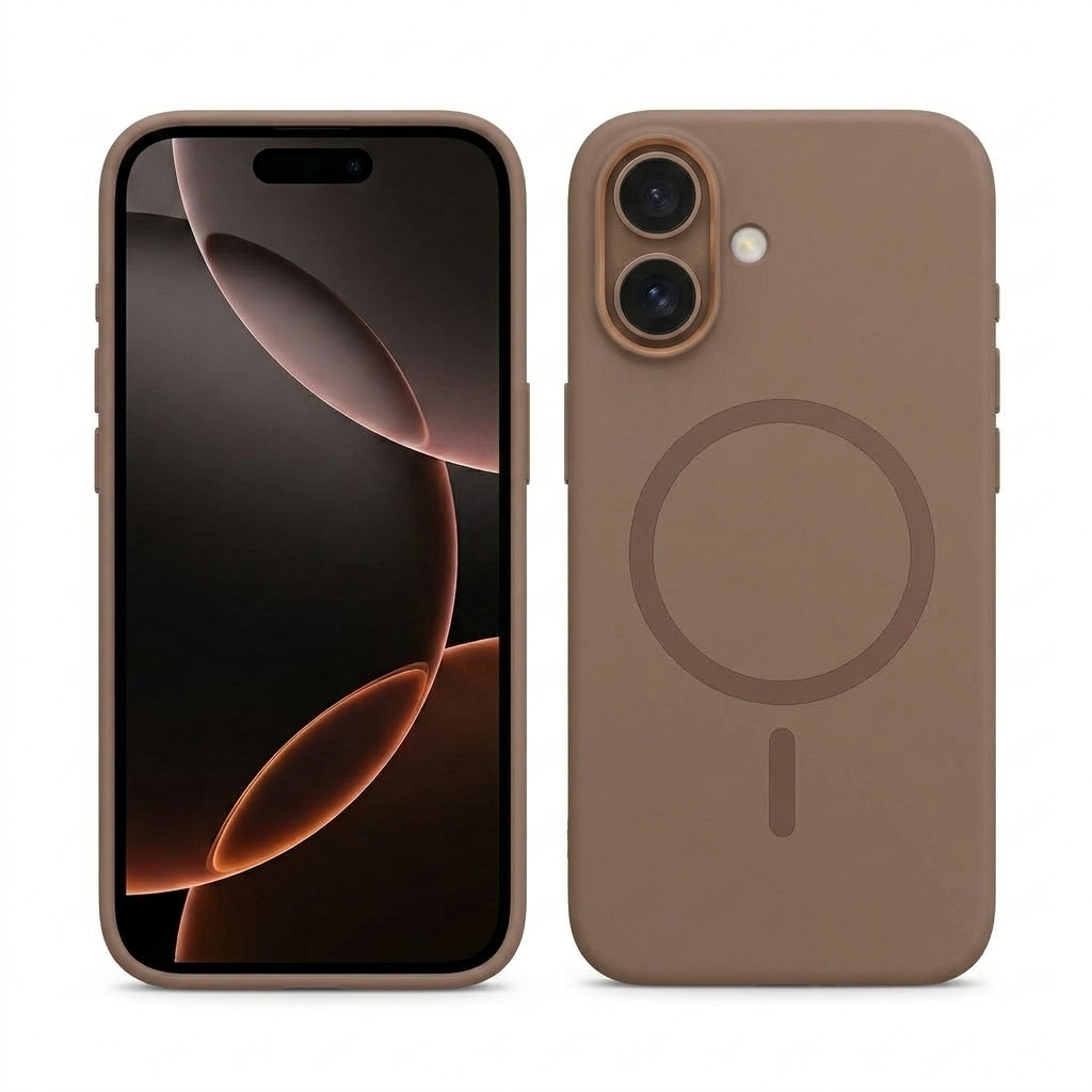 Brown iPhone 16 Case