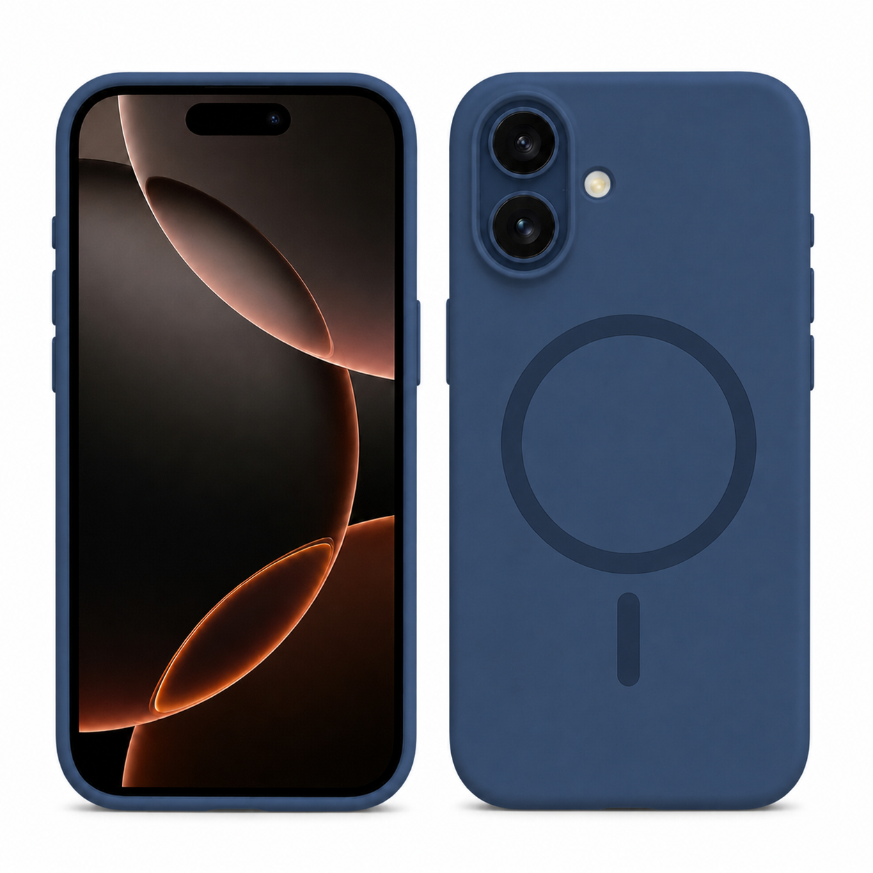Dark Blue iPhone 16 Case